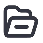Folder Open SVG Icon